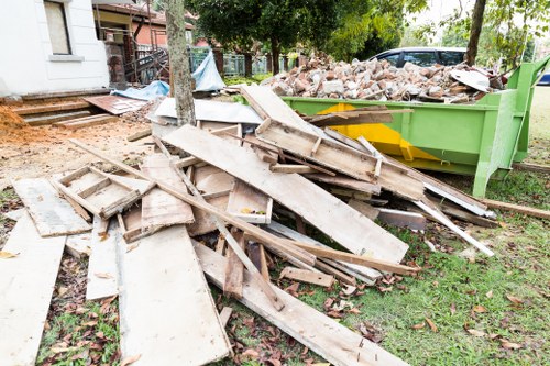Clearing garden debris and waste in Earls Court